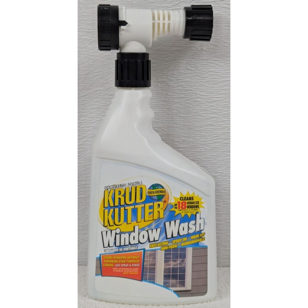 Krud Kutter - Window Wash Cleaner - 32 Oz - Streak Free Glass Cleaner